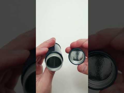 Metal Tube with Child-Resistant Metal Lid