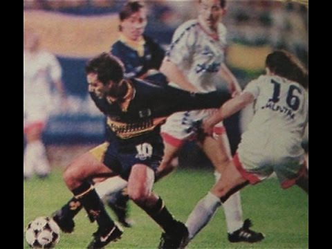Boca (ARG) 3-1 U. DE CHILE. Amistoso, 1996