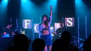 Foxes - Right Here (Rudimental) live East Village Arts Club, Liverpool 29-05-14