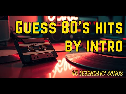 Guess the Song From 80s by the Intro | Music Quiz