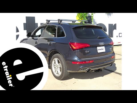 etrailer | DIY Install: Curt Trailer Hitch Receiver on your 2016 Audi Q5
