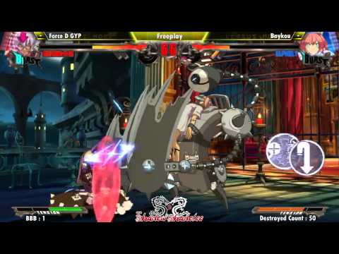 Shadow Session 06/15 - GGXrd 1.1 - Force D GYP (Bedman) Vs Baykou (Elphelt)