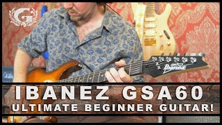 Video thumbnail for Ibanez GSA60 // The Ultimate Beginner Guitar (LESS THAN 200,-?!) by The Guitarshop