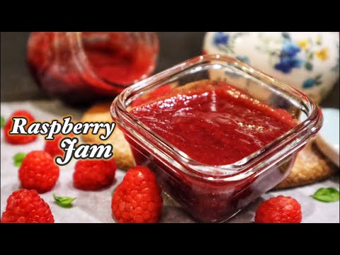 How to make all natural Seedless Low Sugar Raspberry Jam at Home