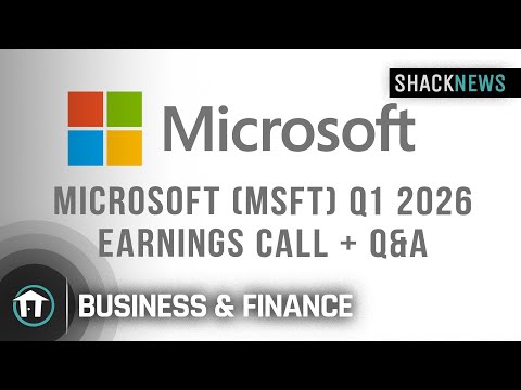Microsoft (MSFT) Q1 2026 Earnings Call + Q&A
