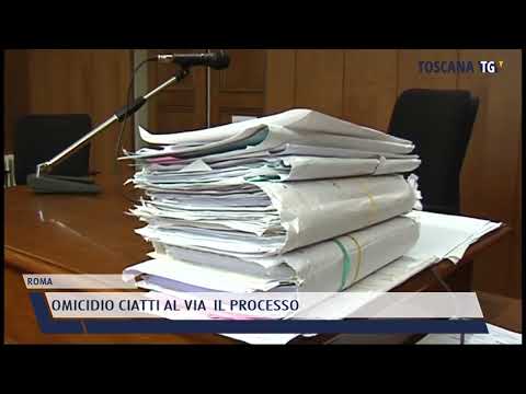 2022-01-24 ROMA - OMICIDIO CIATTI AL VIA  IL PROCESSO