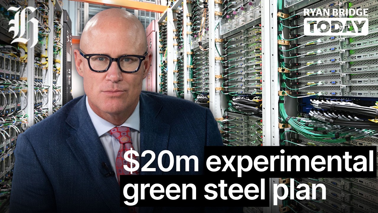 $20m plan for experimental green steel at Glenbrook | Ryan Bridge TODAY
