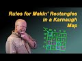 Ep 041 Rules For Makin Karnaugh Map Rectangles