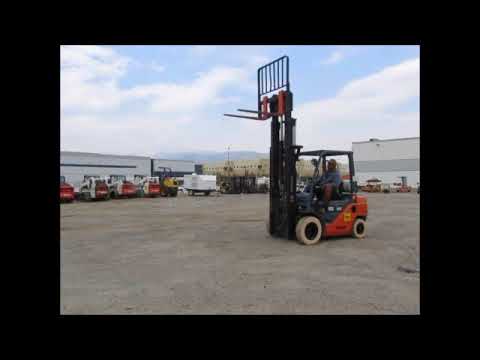 Sold! 2008 Toyota 8FGU25 5,000LB Warehouse / Industrial Forklift bidadoo.com