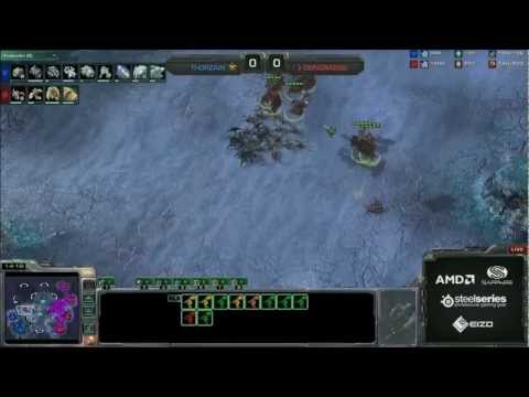 Dreamhack Valencia 2011 (LIVE!!) Thorzain (T) vs Dongraegu (Z) *Game1*