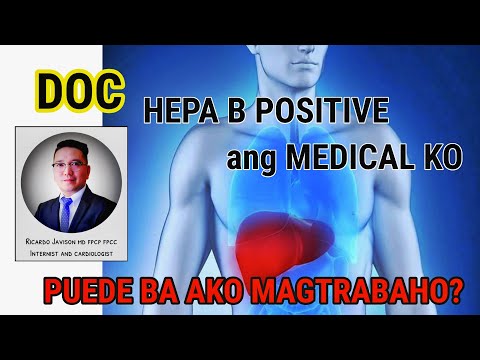 Hepa B Carrier puede mag trabaho?