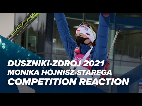 Gold for Monika Hojnisz-Starega in the IBU OECH 2021