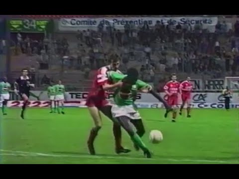 ASSE 4-2 Valenciennes - 37e journée de D1 1992-1993