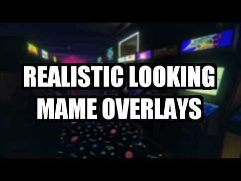 MAME 0,175 - Realistic Overlays