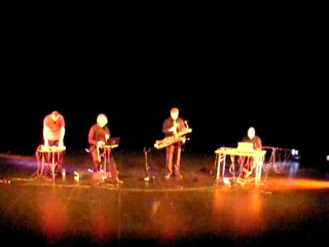Electroacoustic Sound Quartet live at Gävle Teater (Sweden)