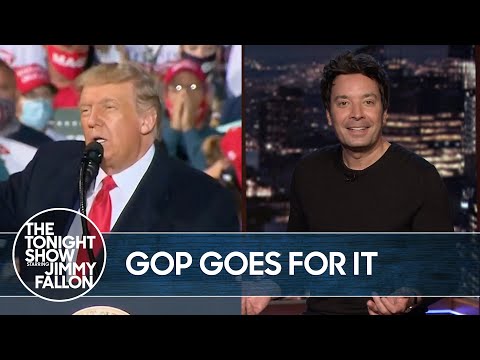 特朗普被提名的大法官得到了共和黨的支持｜《今夜秀場》。 (Trump’s Unnamed Justice Nominee Has GOP Support | The Tonight Show)