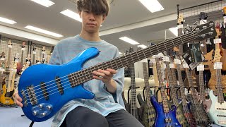 Video thumbnail for Warwick / Rock Bass Streamer LX5 High Polish Metallic Blue【Test Play】 by Bass Sound Maniac