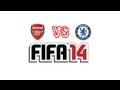 FIFA 14 Gameplay - ARSENAL VS CHELSEA - YouTube