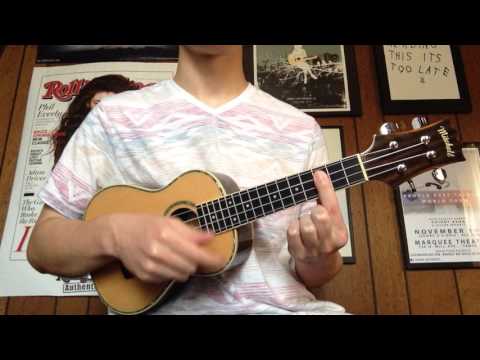 Me, Myself, And I- G Eazy X Bebe Rexha (Ukulele  Tutorial)