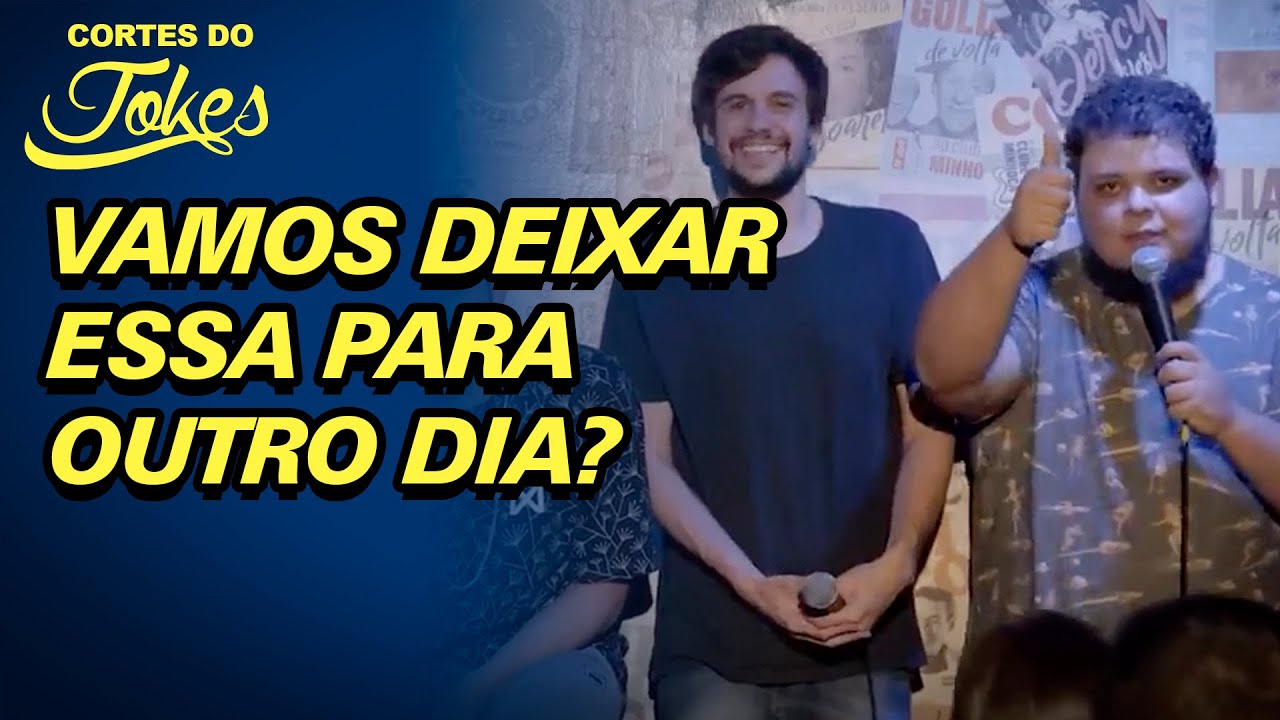 A piada não funcionou mas a plateia riu - Cortes do JOKES