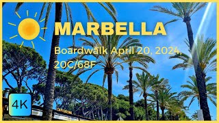 Marbella Faro till Gran Melia Don Pepe/ Café Cappuccino Boardwalk Walking Tour A