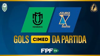 GOLS CIMED | MARINGÁ 0X1 AZURIZ| PARANAENSE 2026 | RODADA 4