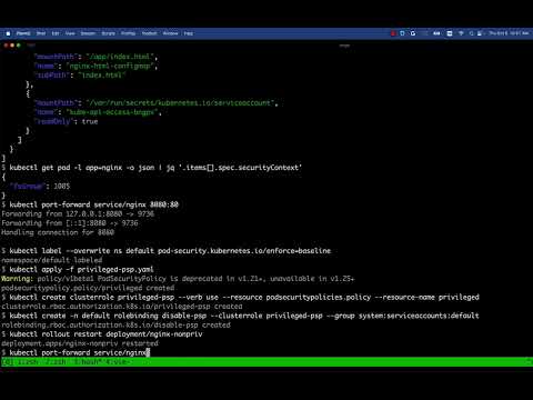 K8s Migrating from PSP to PSA with mutating PSP