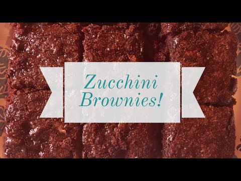 EASY and Delicious Zucchini Brownies! – From Seed to Spoon Vegetable Garden Planner Mobile App