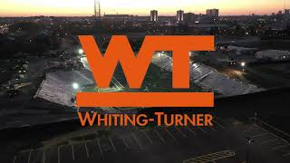 Whiting Turner Contracting Company concrete pour project