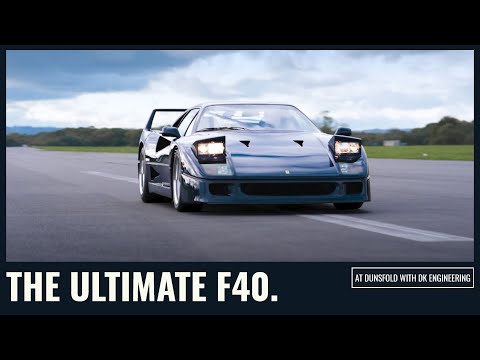 The Ultimate F40 - Enhanced by DK Engineering - Driven at Dunsfold