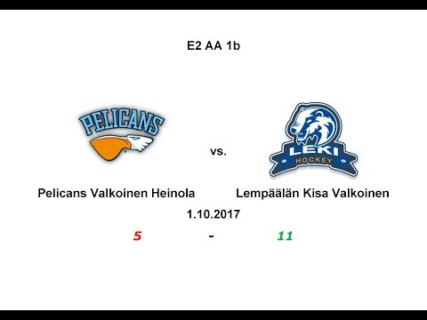 01 - Pelicans Valkoinen Heinola vs. Lempäälän Kisa Valkoinen