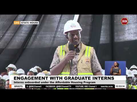 Ruto: In the next 7 years we will build 28,000km of roads, 50 mega dams. We have the money to do it.