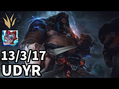 Udyr Jungle vs Hecarim - Ranked Master - Patch KR 12.17