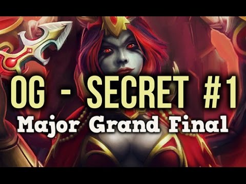 Team Secret vs OG Dota 2 Frankfurt Major Grand Final Game 1