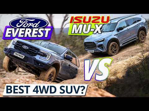 Ford Everest Tremor vs Isuzu MU-X Terrain | Best 4WD SUV for $80k in 2026