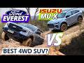 Isuzu MU X Vs Ford Everest Tremor Off Road Battle