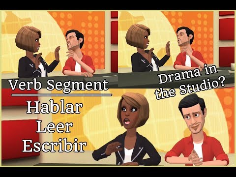 New Verb Segment! (Hablar, Leer y Escribir) | SpanishPhrases101
