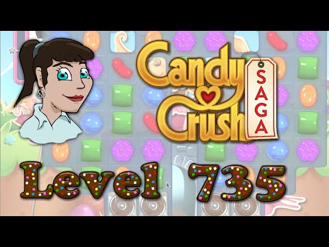Level 735 - Candy Crush - That´s the way it works