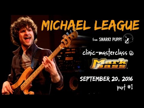 Michael League clinic at Markbass factory - part #1