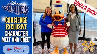 Concierge Exclusive Character Meet and Greet | Disney Wonder | Disney Cruise Line