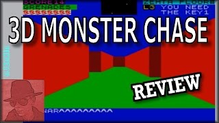 3D Monster Chase - on the ZX Spectrum 48K !! with Commentary