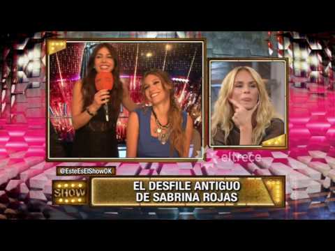 El desfile antiguo de Sabrina Rojas