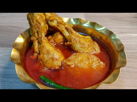 Murgir Laal Jhol | A fiery red Bengali chicken curry | Chicken Curry Recipe