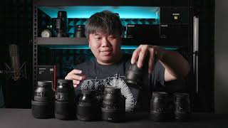 LNT: My Sony Lens Setup! Prime Galore.