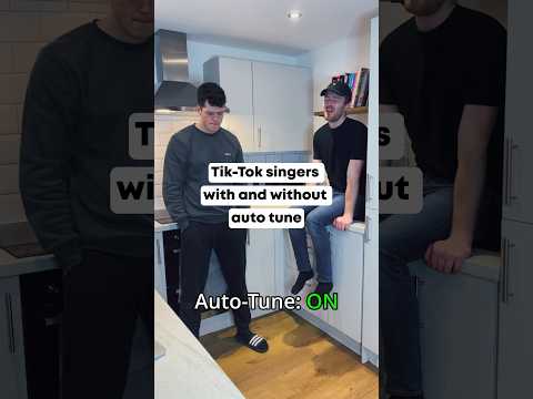 How Tik-Tok singers actually sound 🤷🏻‍♂️🎤 #autotune #kitchensinger