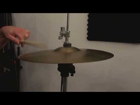 (Video) 1940s-1950s Zildjian A 12" Trans Stamp Hi-Hat Cymbal Pair 452g/466g image 14