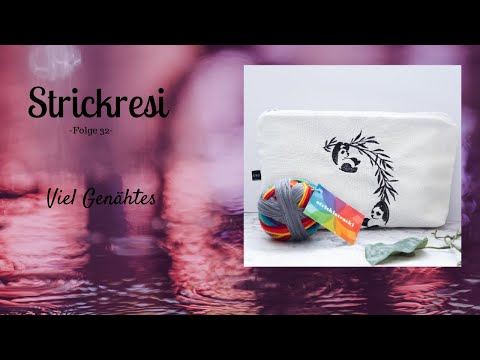 Strickresi's Knitting Podcast Episode 32 - Lots of Sewing