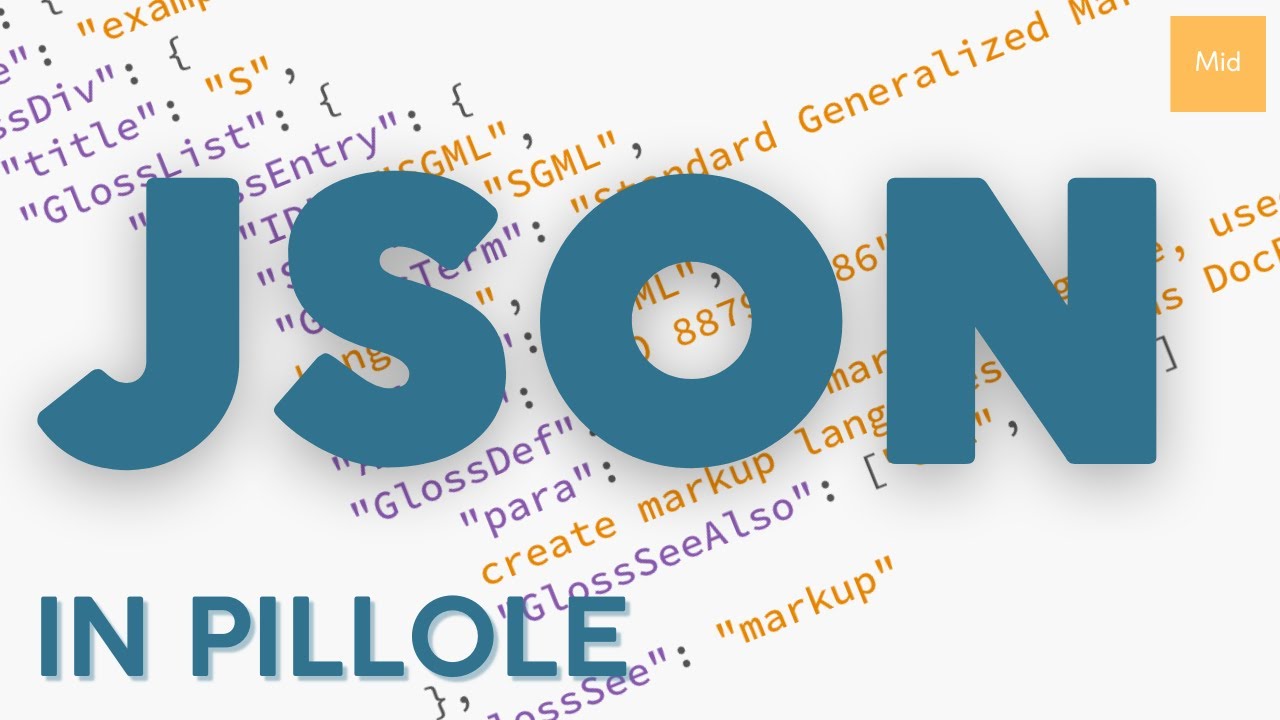 JSON in pillole: cos'è? a cosa serve?
