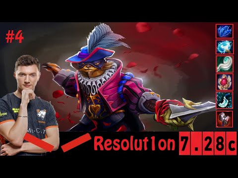 [DOTA 2] HR.Resolut1on the PANGOLIER [OFFLANE] [7.28C] [4]