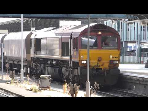 66094 & 60017 @ Nottingham station 23-06-14